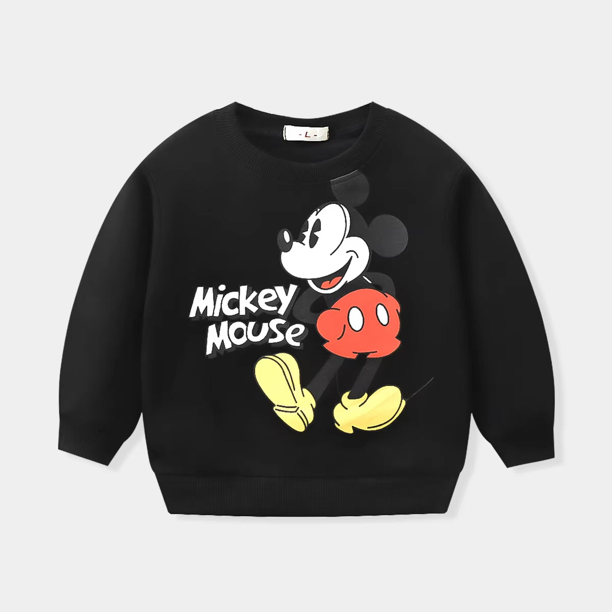 Adorable Disney Mickey Tracksuit for Kids - Stylish Long Sleeve Hoodie & Pants Set for Boys and Girls