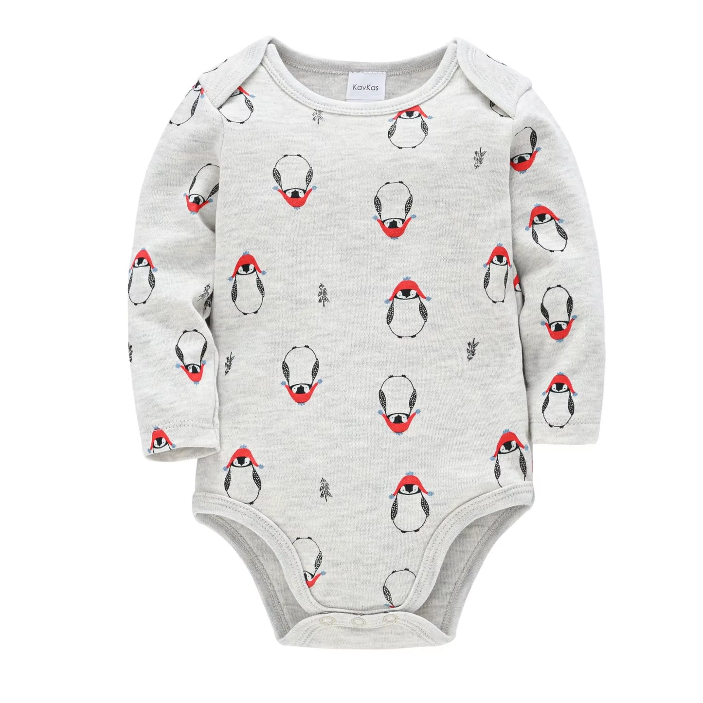 Adorable 100% Cotton Cartoon Bodysuit for Newborn Boys - Perfect Family Outfit for 0-12 Months!